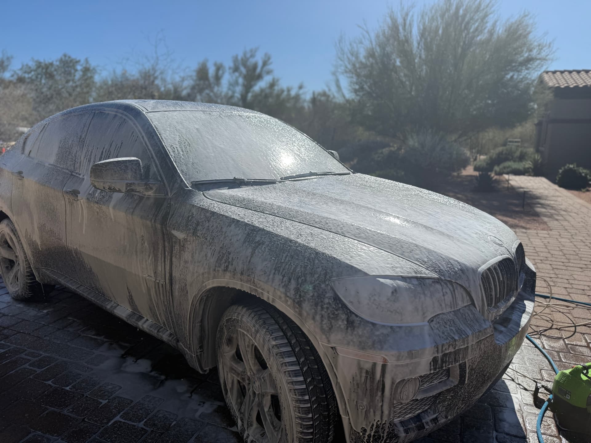 Before — Foam Bath Pre-Wash