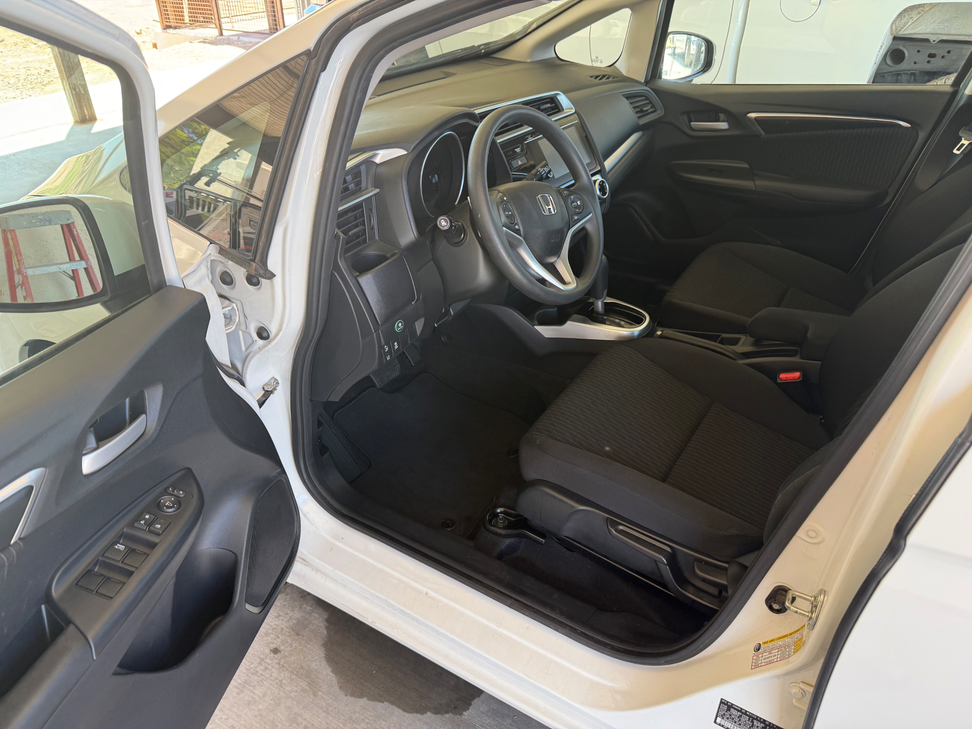 After — Honda Fit — Front Interior Reset