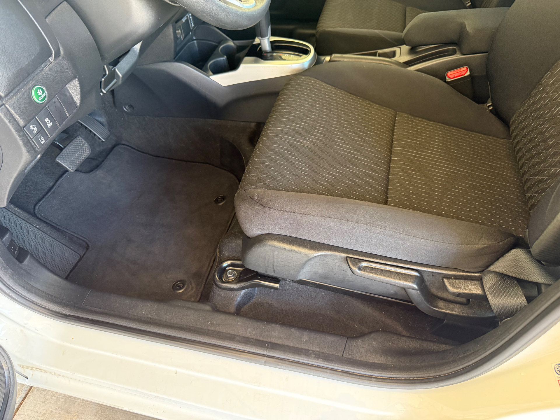 After — Honda Fit — Seat & Carpet Restoration