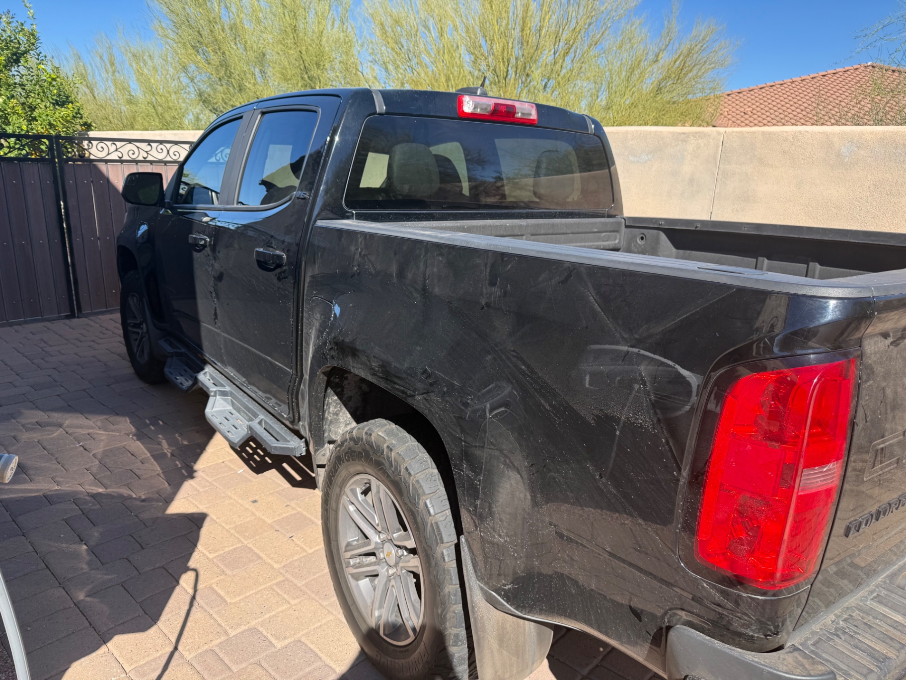 Before — Chevrolet Colorado — Exterior Detail